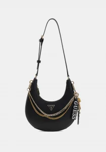 Guess Davina Omuz Kadın Siyah Omuz Çantası HWBG9899180-BLA