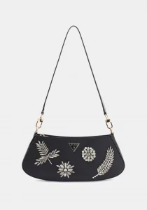 Guess Elsie Omuz Kadın Siyah Omuz Çantası HWSS9650170-BLA