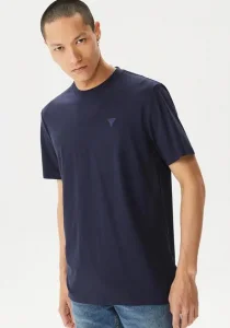 Guess HEDLEY SS T-SHIRT Erkek Lacivert T-shirt Z2YI12JR06K-G7V2