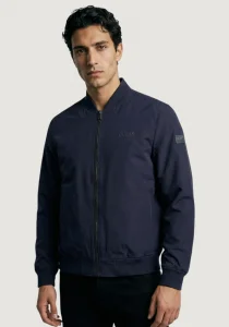 Guess Esnek Katlanabilir Bomber Erkek Lacivert Ceket M6RL09WJ362-G7V2