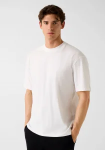 Guess Giano Bisiklet Yaka Kısa Kollu Erkek Beyaz T-shirt Z6RI16I3Z14-G018