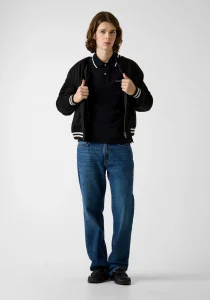 Guess GJ Normal Kesim Nakışlı Kısa Kollu Çizgili Detaylı Polo Yakalı Erkek Çok Renkli Polo T-shirt M6RP24KCJV1-S9HJ