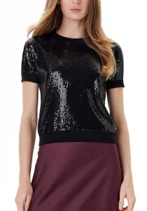 Guess Juniper Kadın Siyah Triko W5YR21Z3E70-JBLK