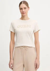 Guess Ketty Bisiklet Yaka Kısa Kollu Kadın Çok Renkli T-shirt V6RI10I3Z14-G1FV