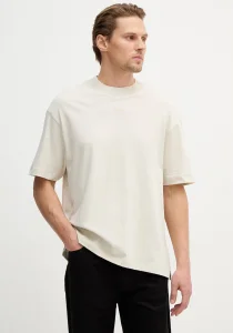 Guess Kısa Kollu Kontrast Yakalı Örgü Erkek Bej Top M6RP09KA260-A913