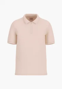 Guess Kısa Kollu Morales Örgü Fermuarlı Polo Yakalı Erkek Beyaz Polo T-shirt M6RP38KB322-G1H6