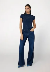 Guess Mock Kadın Mavi Slim Fit T-Shirt W4BI26J1314-G77G