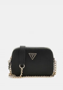 Guess Noelle II Çapraz Askılı Kadın Siyah Çapraz Çanta HWZG9672140-BLA