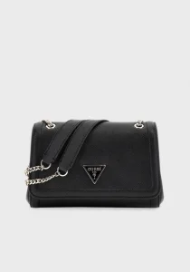 Guess Noelle II Dönüştürülebilir Çapraz Askılı Kadın Siyah Omuz Çantası HWZG9672210-BLA