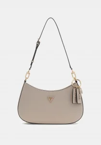 Guess Noelle II Üstten Fermuarlı Omuz Kadın Kahverengi El Çantası HWZG9672180-TAU