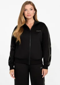 Guess Octavia Kadın Siyah Aktif Eşofman Üstü V5BQ15KCX22-JBLK