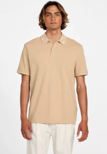 Guess Pique Erkek Bej Regular Fit Polo T-Shirt M5YP34KCJV1-G1FE