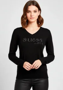 Guess Saylor Kadın Siyah Triko W5BR41Z2NQ2-JBLK