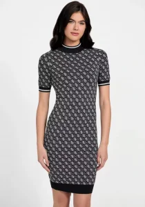 Guess Ss Lise Kadın Mavi Triko Elbise W3YK39Z37K0-FBCF