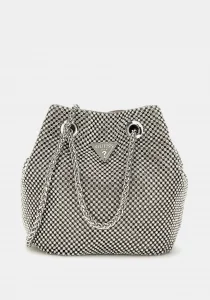 Guess Twiller Kadın Gri Clutch Çanta HWRY9350750-SIL