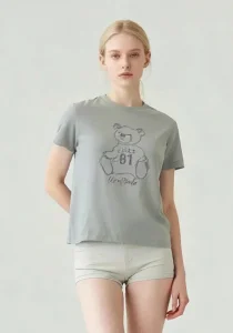 Guess Unique Kadın Çok Renkli Aktif Regular Fit T-Shirt V5BI16K8FQ4-A92C