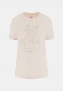 Guess Unique Kadın Pembe Aktif Regular Fit T-Shirt V5BI16K8FQ4-A60W