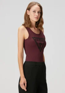 Guess Viviana Kadın Kırmızı Top W5BP10KCXJ2-G596