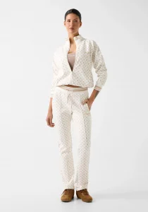 Guess Yeni Aggie Uzun Kadın Krem Eşofman Altı V5YB20KB212-P0OR