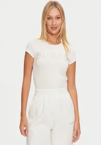 Guess Kiara Kadın Krem Aktif Regular Fit T-Shirt V4BI16KCIV1-G6K5