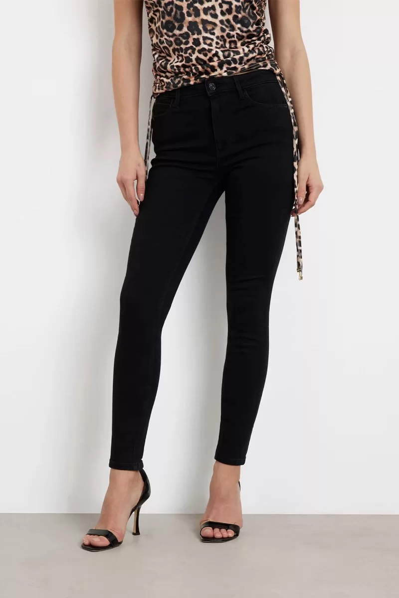 Guess 1981 Skınny Kadın Siyah Jeans W2YA46D4PZ1-CBL1