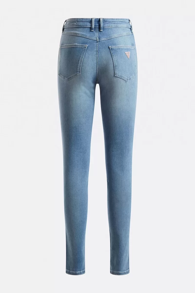 Guess 1981 SKINNY Kadın Mavi Jeans W2YA46D4Q01-CLH1