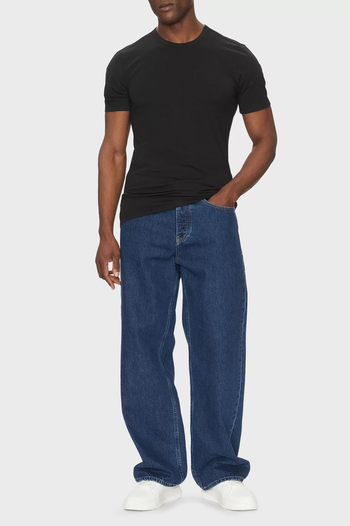 Calvin Klein S/S CREW NECK 3PK Erkek  Atlet LV00NB4185-UB1