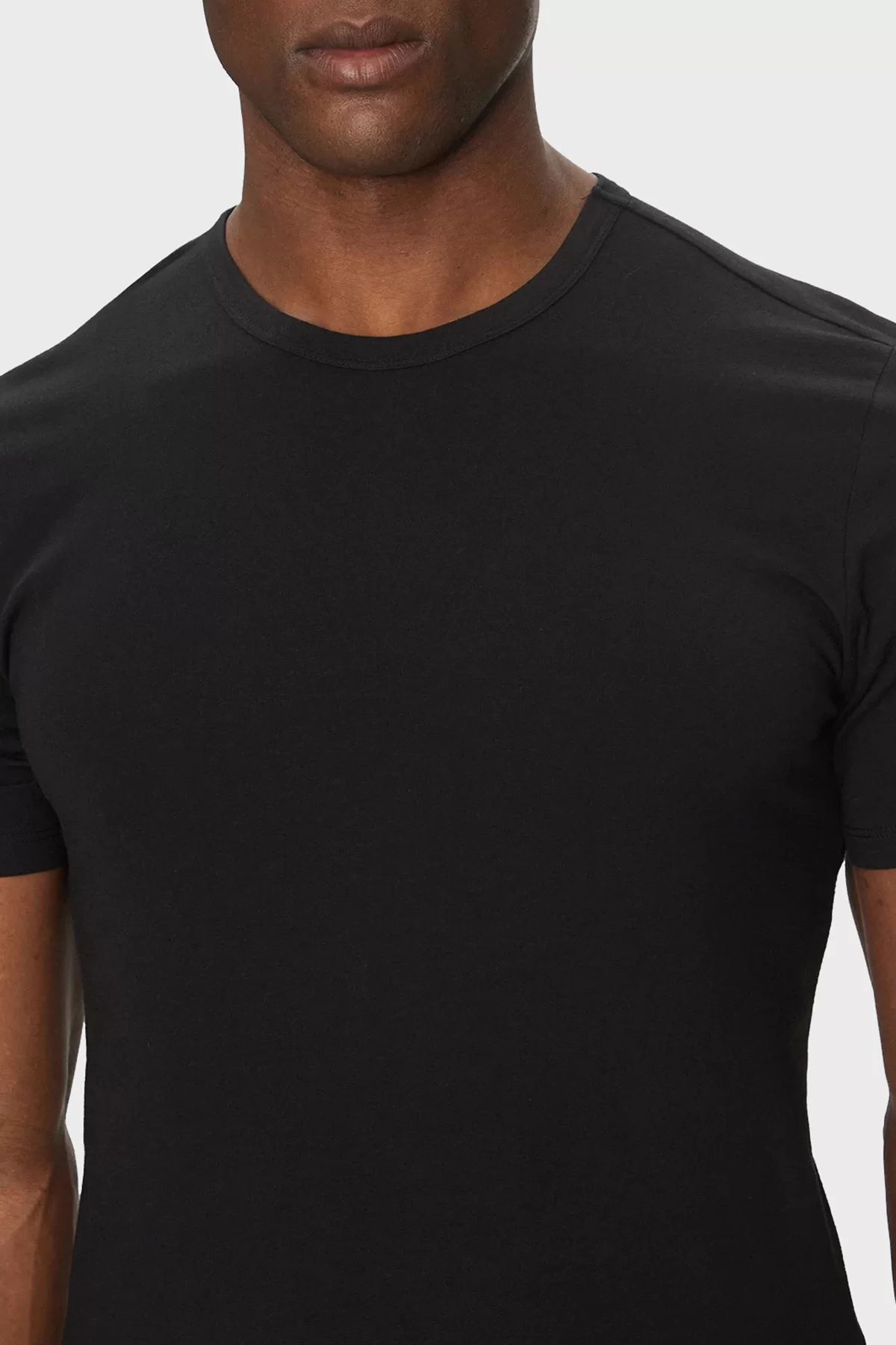 Calvin Klein S/S CREW NECK 3PK Erkek  Atlet LV00NB4185-UB1