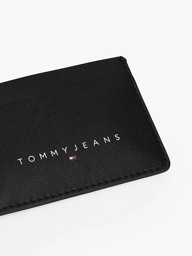 Tommy Jeans TJM Linear Erkek Siyah Cüzdan AM0AM13697BDS
