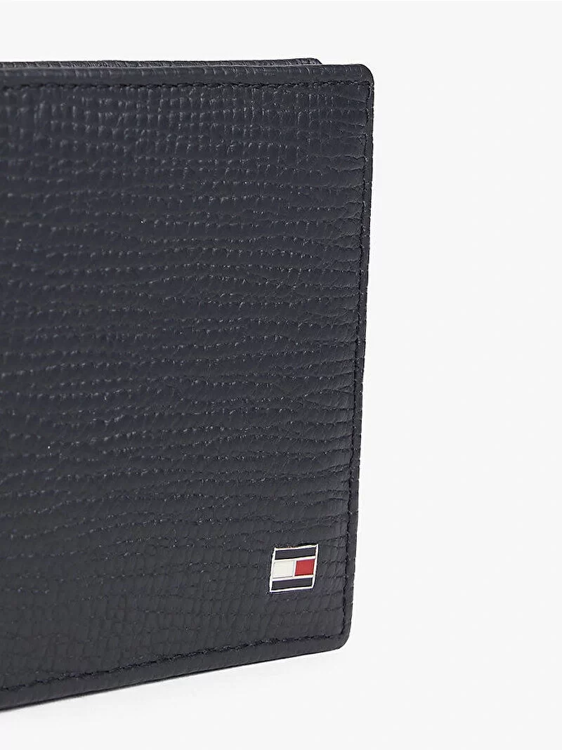 Tommy Hilfiger TH Flag Mini Kartlıklı Erkek Mavi Cüzdan AM0AM13708DW6