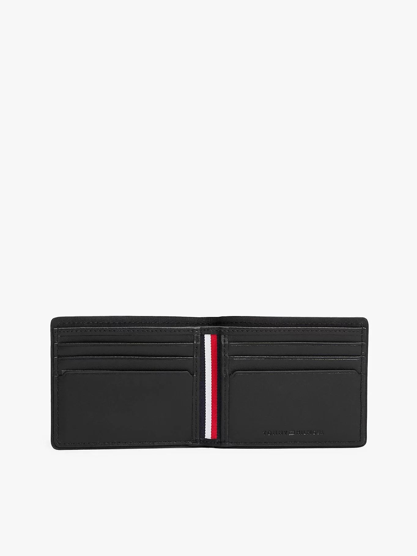 Tommy Hilfiger TH Corp Mini Kartlıklı Erkek Siyah Cüzdan AM0AM13739BDS