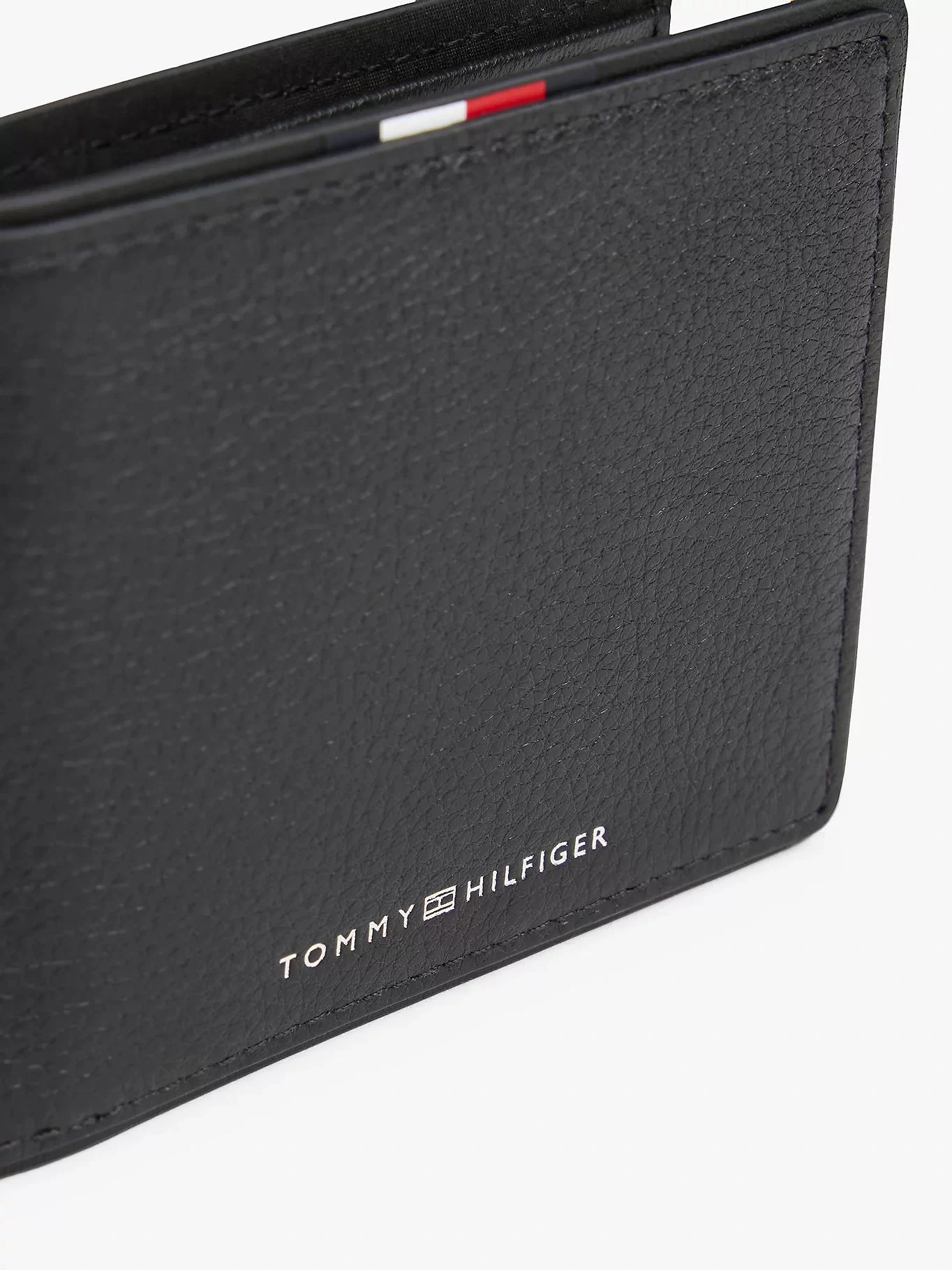 Tommy Hilfiger TH Corp Mini Kartlıklı Erkek Siyah Cüzdan AM0AM13739BDS