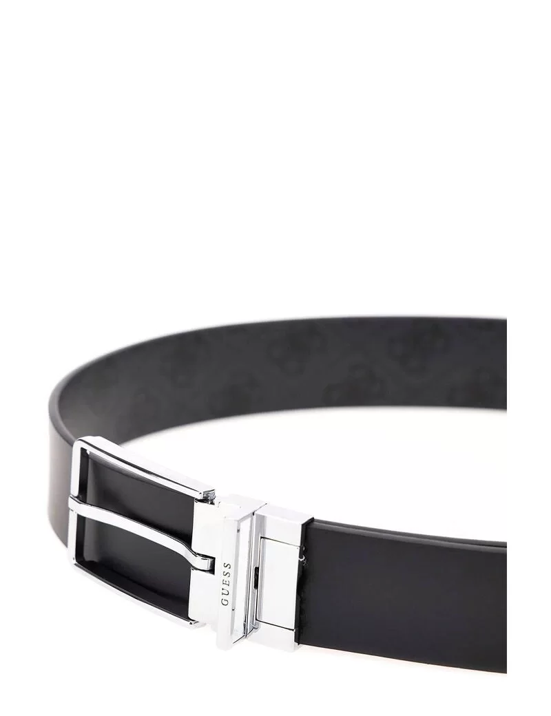 Guess AGUEDA ADJ & REV BELT H35 Erkek Siyah Kemer BMAGLOP5235-BML
