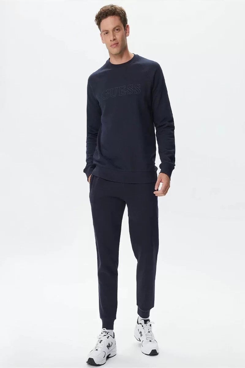 Guess Aldwın Long Pant Erkek Lacivert Eşofman Altı Z2YB22KAIJ1-DPM