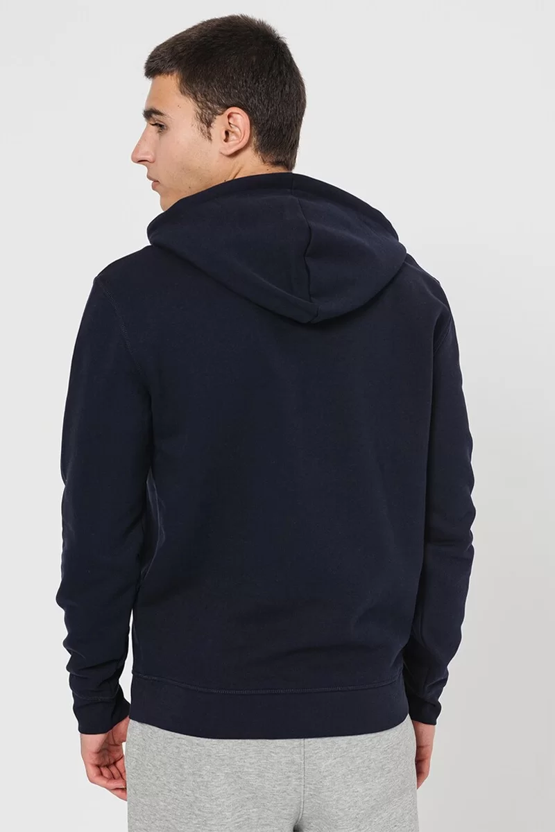 Guess Aldwın New Hoodıe Erkek Lacivert Sweatshirt Z4YQ12K9V31-DPM