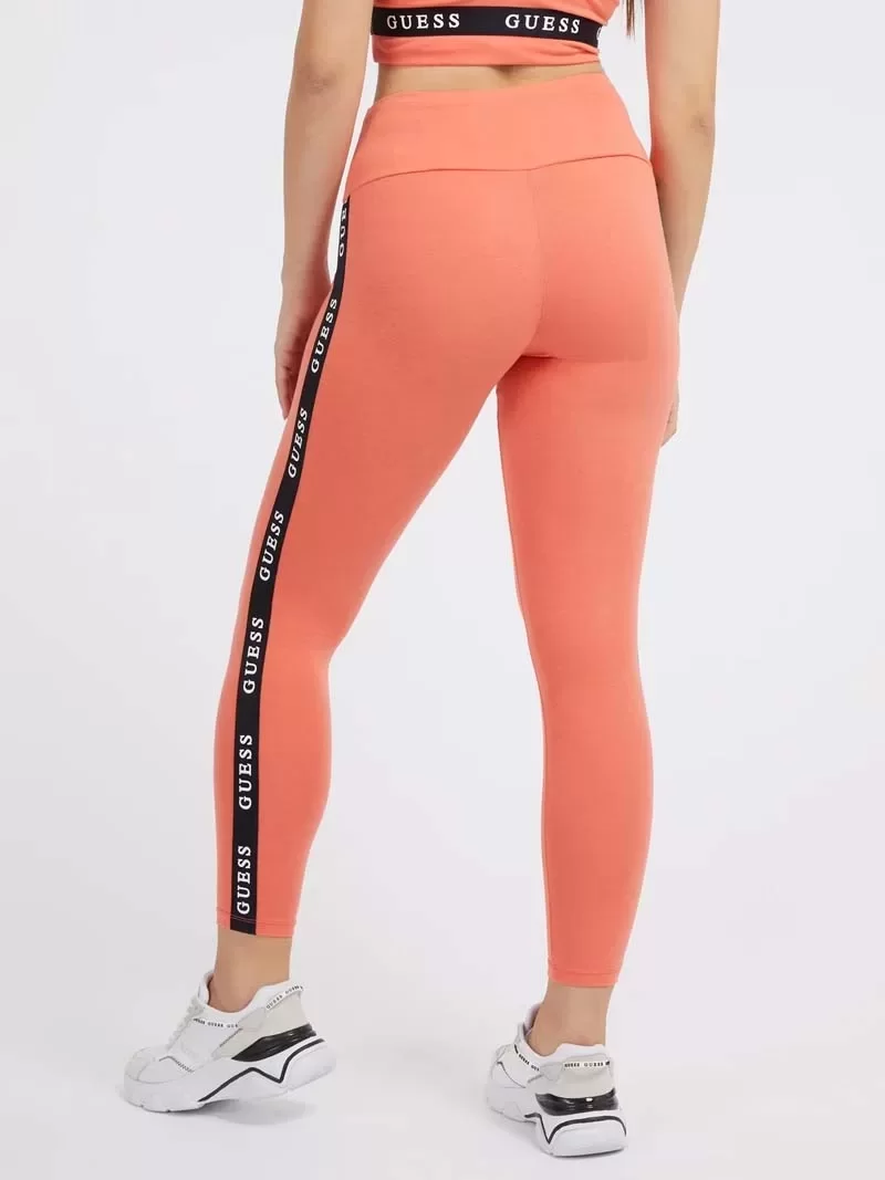 Guess ALINE LEGGINGS 4/4 E Kadın Turuncu Tayt V2YB14KABR0-A30Q