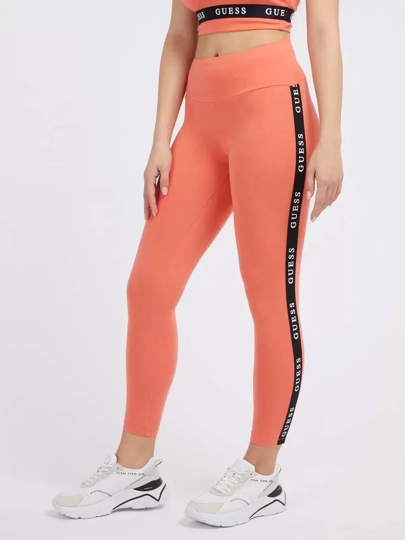 Guess ALINE LEGGINGS 4/4 E Kadın Turuncu Tayt V2YB14KABR0-A30Q