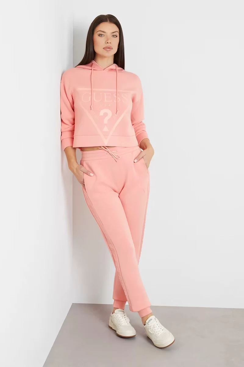 Guess ALLIE SCUBA JOGGER P Kadın Pembe Eşofman Altı V2YB18K7UW2-TRCM