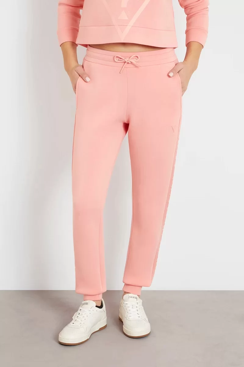 Guess ALLIE SCUBA JOGGER P Kadın Pembe Eşofman Altı V2YB18K7UW2-TRCM