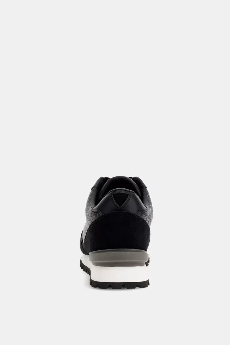 Guess ARONA Erkek Siyah Sneaker FMPAROELL12-DKBLA