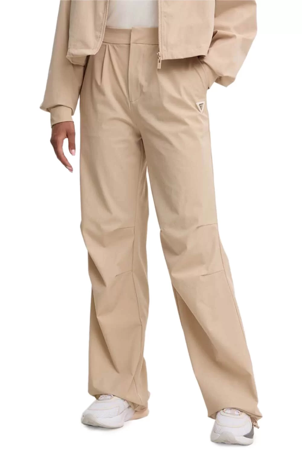 Guess Aurlıe Wıde Leg Pants Kadın Bej Pantolon V4YB05WG982-G1L9