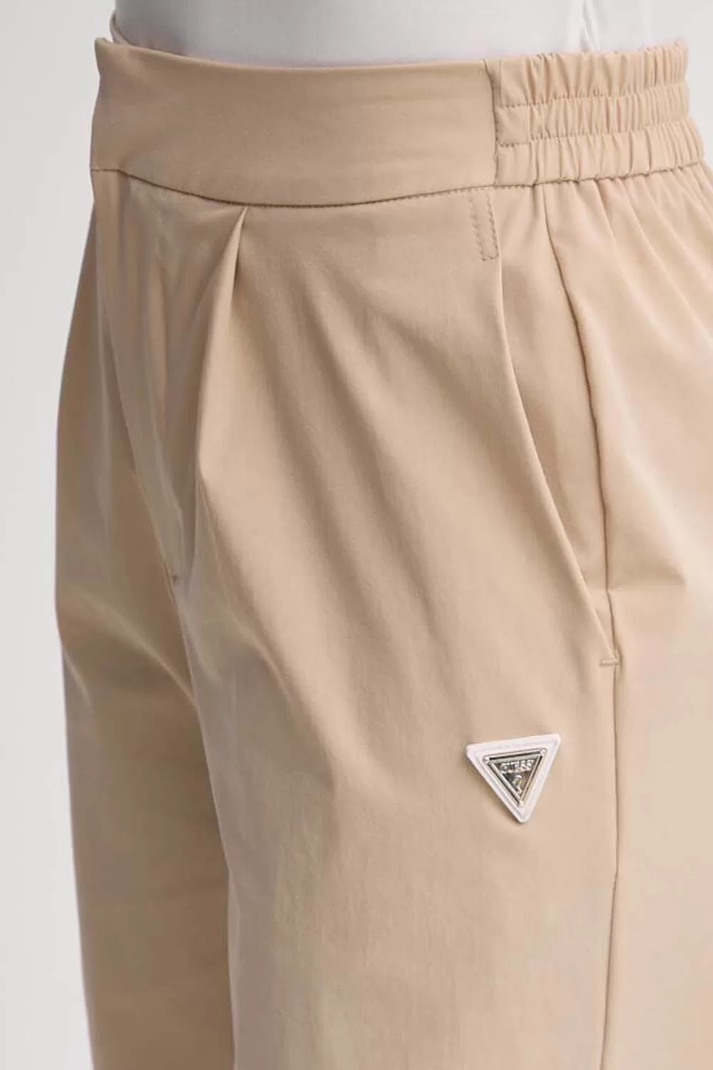 Guess Aurlıe Wıde Leg Pants Kadın Bej Pantolon V4YB05WG982-G1L9