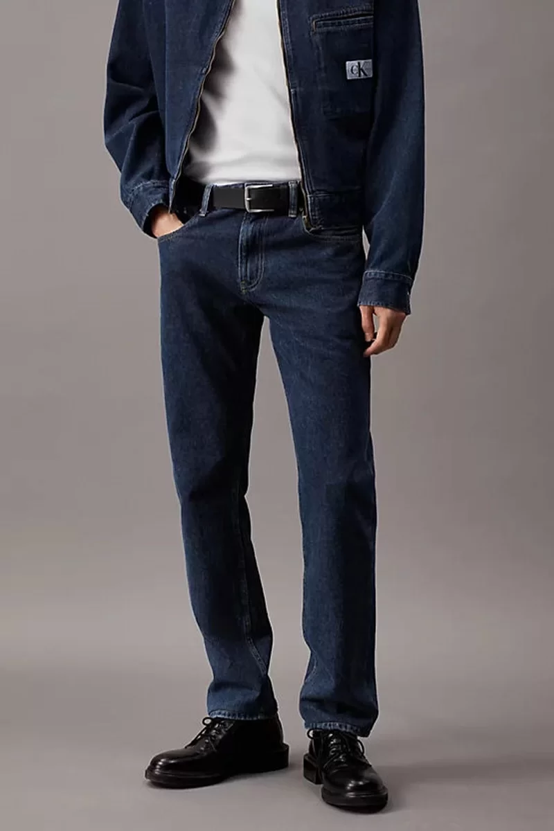 Calvin Klein AUTHENTIC STRAIGHT Erkek Denim Jeans J30J324812-1BJ
