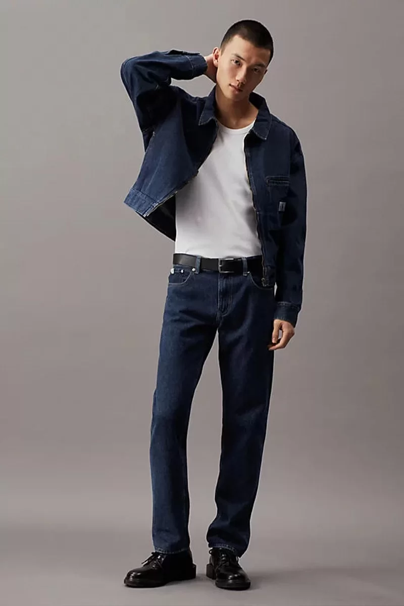 Calvin Klein AUTHENTIC STRAIGHT Erkek Denim Jeans J30J324812-1BJ