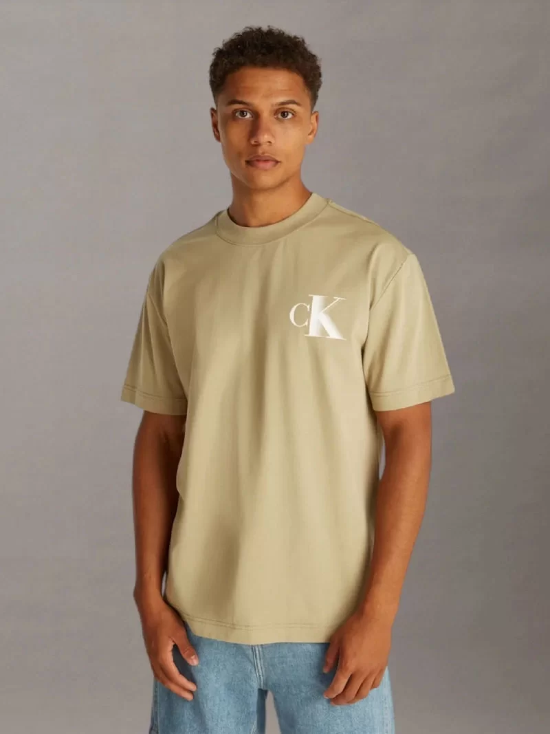 CK Jeans BOLD CK TEE Erkek  T-shirt J30J327475-HI0