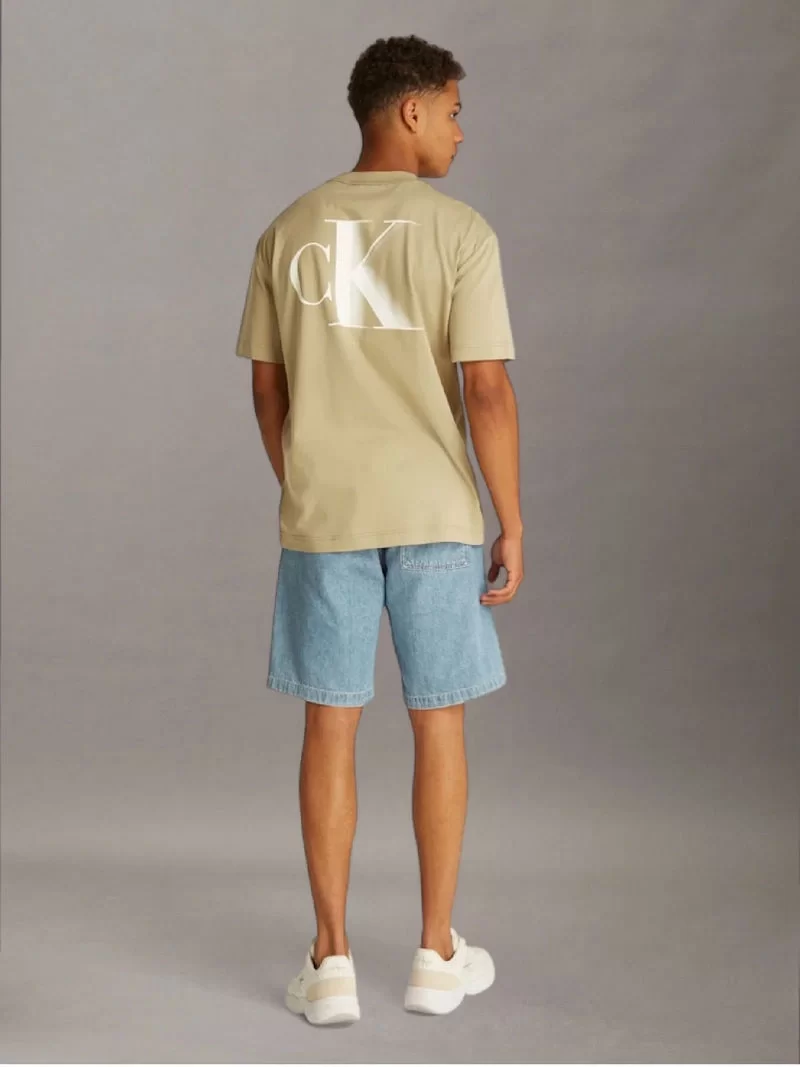 CK Jeans BOLD CK TEE Erkek  T-shirt J30J327475-HI0