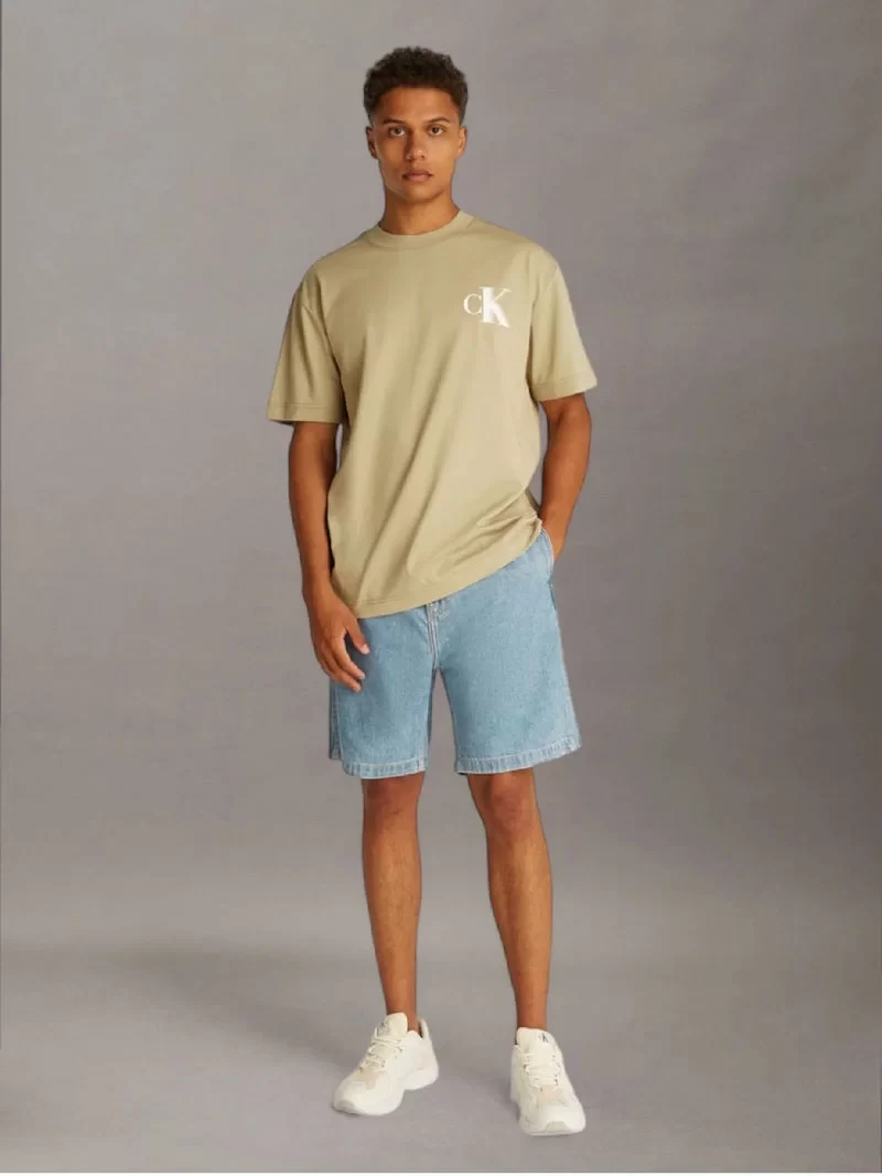 CK Jeans BOLD CK TEE Erkek  T-shirt J30J327475-HI0