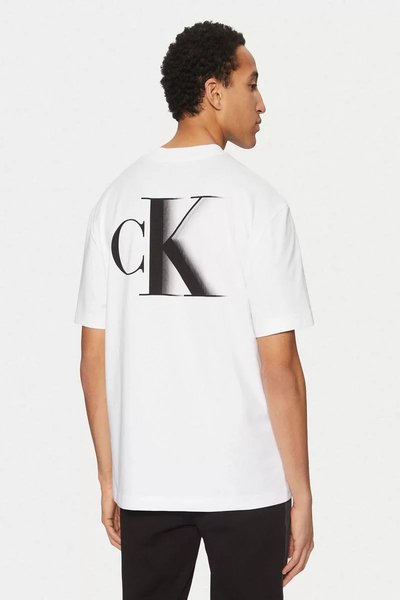 CK Jeans BOLD CK TEE Erkek  T-shirt J30J327475-YAF