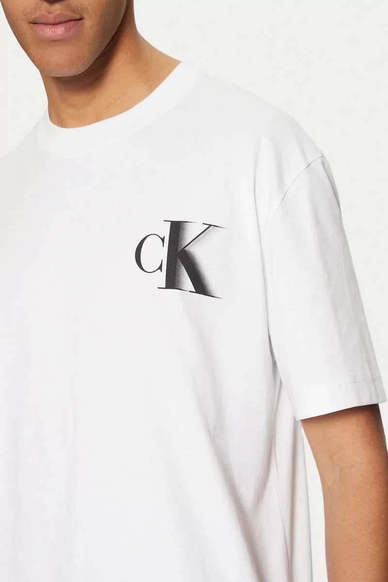 CK Jeans BOLD CK TEE Erkek  T-shirt J30J327475-YAF