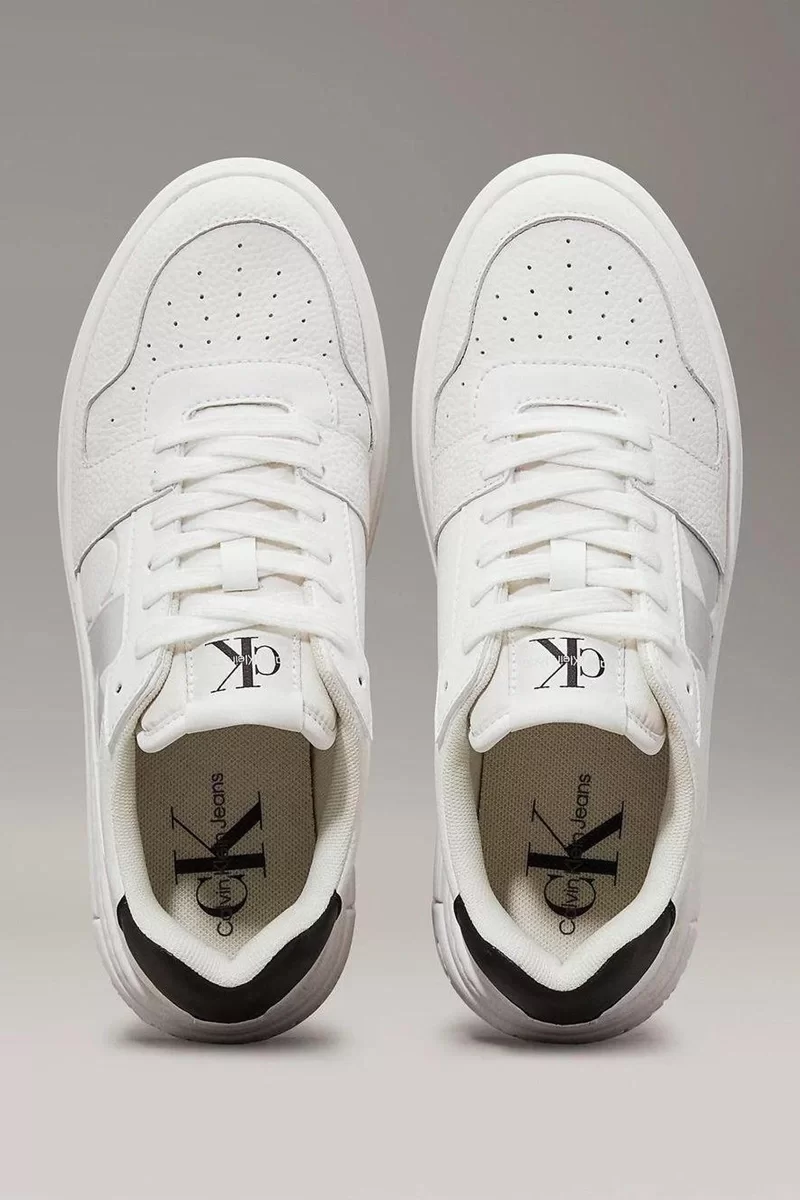 Calvin Klein BOLD FLATF LOW LACEUP MIX NBS Kadın  Sneaker YW0YW01641-01W